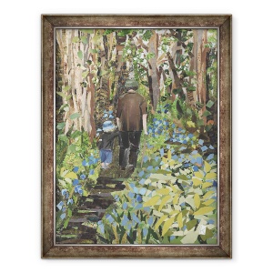 Tablou inramat - Kirstie Adamson - Printre Bluebells, 60 x 80 cm