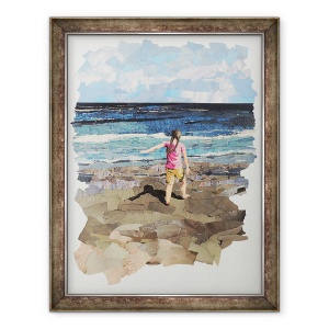 Tablou inramat - Kirstie Adamson - Sandy Shore, 60 x 80 cm
