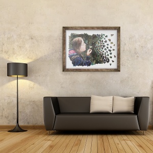 Tablou inramat - Kirstie Adamson - Wish, 70 x 90 cm - Img 2
