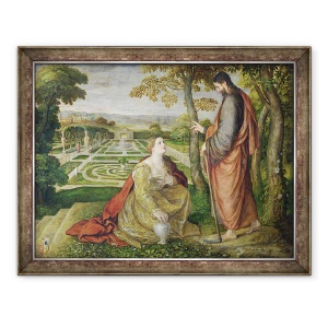 Tablou inramat - Lambert Sustris - Noli Me Tangere, 60 x 80 cm
