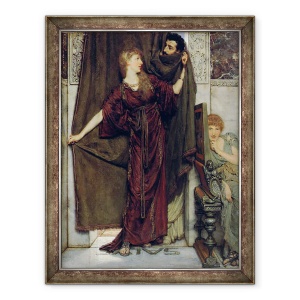 Tablou inramat - Lawrence Alma-Tadema - Sora mea nu este in, 70 x 90 cm