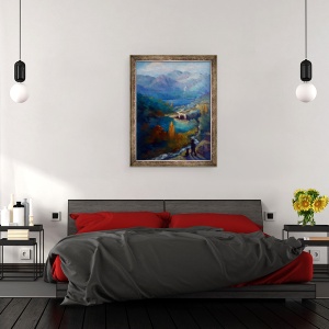 Tablou inramat - Lee Campbell - Calatori, 2020, 60 x 80 cm - Img 3