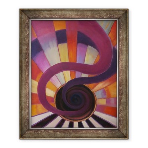 Tablou inramat - Lee Campbell - Jazz 2 2012, 50 x 60 cm
