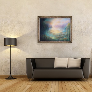 Tablou inramat - Lee Campbell - Liniste, 70 x 90 cm - Img 2