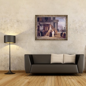 Tablou inramat - Leonard Defrance - A Legide de Minerve, 70 x 90 cm - Img 2
