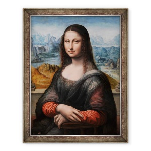Tablou decorativ înrămat Mona Lisa – Leonardo da Vinci