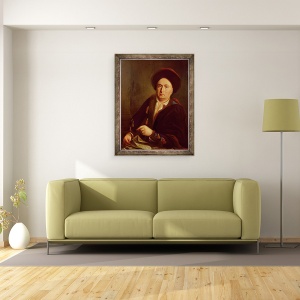 Tablou inramat - Leopold Radoux - Portretul Bunicului lui Beethoven, 60 x 80 cm - Img 2