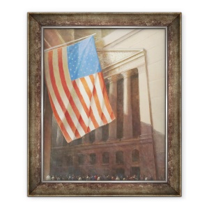 Tablou inramat - Lincoln Seligman - Bursa de Valori New York II, 70 x 85 cm