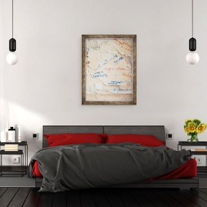 Tablou inramat - Lincoln Seligman - Florentine Graffiti, 70 x 90 cm - Img 3
