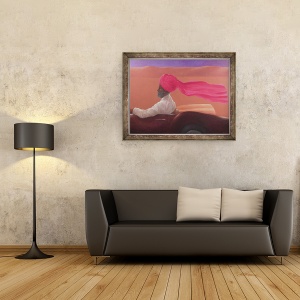 Tablou inramat - Lincoln Seligman - Maharajah la viteza 2, 70 x 90 cm - Img 2