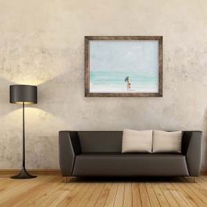 Tablou inramat - Lincoln Seligman - Mama si Copil, 60 x 80 cm - Img 2
