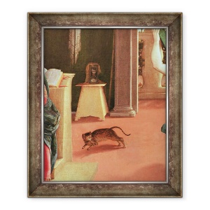 Tablou inramat - Lorenzo Lotto - Buna Vestire, 50 x 60 cm