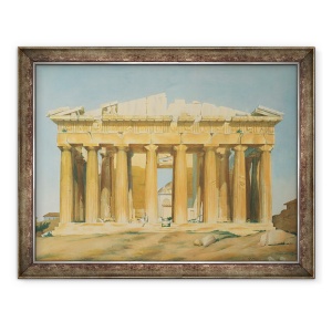 Tablou inramat - Louis Dupre - Partenonul, Atena, 70 x 90 cm