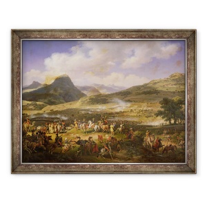 Tablou inramat - Louis Lejeune - Batalia de la Muntele Thabor, 16 aprilie 1799, 60 x 80 cm