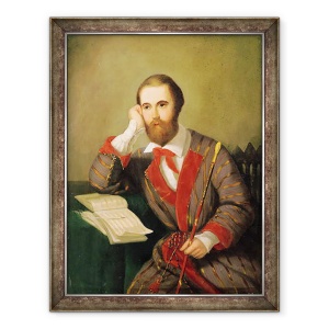 Tablou inramat - Louis Leopold Boilly - Portretul unui barbat, 60 x 80 cm