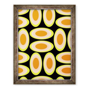 Tablou inramat - Louisa Hereford - Cercuri, 60 x 80 cm