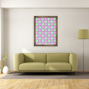Tablou inramat - Louisa Hereford - Flori si pete, 60 x 80 cm - Img 2