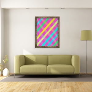 Tablou inramat - Louisa Hereford - Verificare texturate, 60 x 80 cm - Img 2