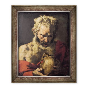 Tablou inramat - Luca Giordano - St. Jerome, 50 x 60 cm