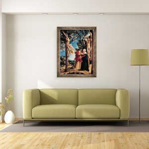 Tablou inramat - Lucas Cranach the Elder - Rastignirea I, 60 x 80 cm - Img 2