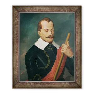 Tablou inramat - Ludwig Ferdinand Schnorr von Carolsfeld - Portret De Albrecht Wenzel Eusebius von Wallenstein, 70 x 85 cm
