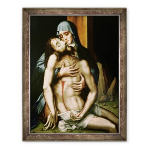 Tablou inramat - Luis de Morales - Pieta, 70 x 90 cm