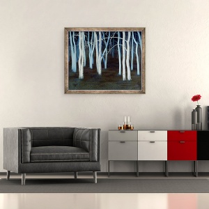 Tablou inramat - Magdolna Ban - Mystic, 70 x 85 cm - Img 2