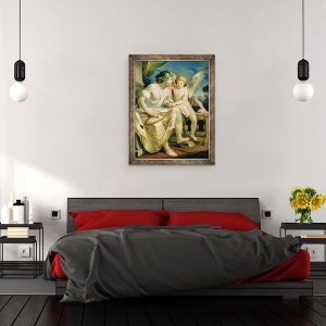 Tablou inramat - Marco Rossi - Inspiratia poetului, 70 x 90 cm - Img 3