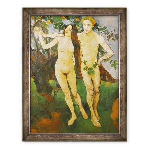 Tablou inramat - Marie Clementine Valadon - Adam si Eva, 70 x 90 cm