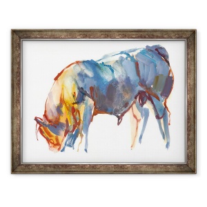 Tablou inramat - Mark Adlington - Apus de vara, 2010, 70 x 90 cm