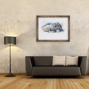 Tablou inramat - Mark Adlington - Galloway, 70 x 90 cm - Img 2