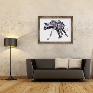 Tablou inramat - Mark Adlington - Ragamuffin, 2010, 60 x 80 cm - Img 2