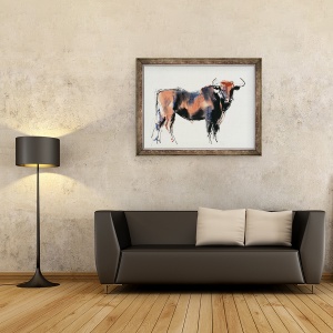 Tablou inramat - Mark Adlington - Red Bull, 60 x 80 cm - Img 2