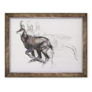 Tablou inramat - Mark Adlington - Rularea Chamois, 60 x 80 cm