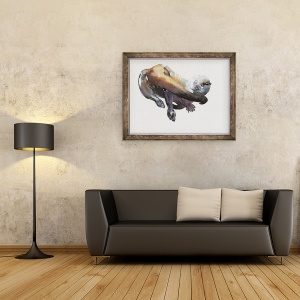 Tablou inramat - Mark Adlington - Studiul vidrei I - Talisker, 70 x 90 cm - Img 2