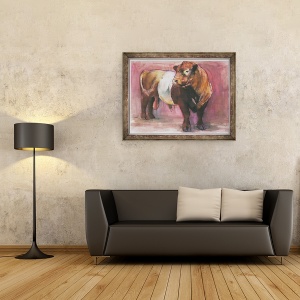 Tablou inramat - Mark Adlington - Taur I, 60 x 80 cm - Img 2