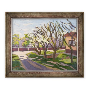 Tablou inramat - Marta Martonfi-Benke - in lumina primaverii, 70 x 85 cm