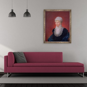 Tablou inramat - Martin Francois Tielemans - Caroline Herschel, 50 x 60 cm - Img 2
