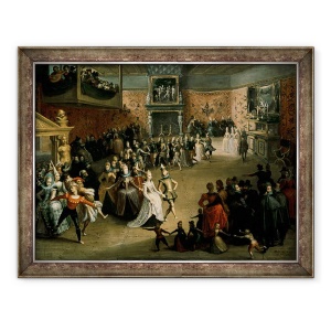 Tablou inramat - Martin Pepyn - Mingea Court, 70 x 90 cm