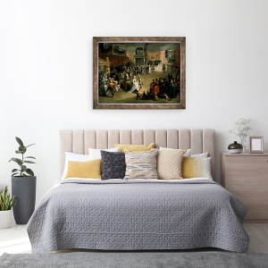 Tablou inramat - Martin Pepyn - Mingea Court, 70 x 90 cm - Img 3