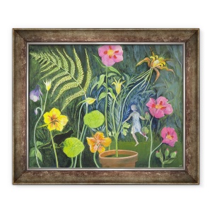 Tablou inramat - Mary Kuper - Secret Garden, 70 x 85 cm