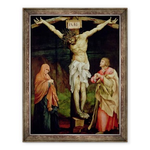 Tablou inramat - Matthias Grunewald - The Crucifixion, 60 x 80 cm