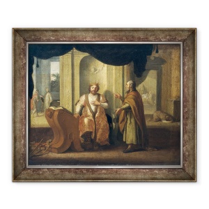 Tablou inramat - Matthias Scheits - David si Nathan, 50 x 60 cm