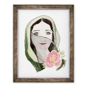 Tablou inramat - Megan Moore - Anais Nin, 60 x 80 cm