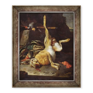 Tablou inramat - Melchior de Hondecoeter - Hare, 50 x 60 cm