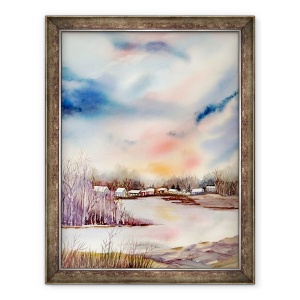 Tablou inramat - Neela Pushparaj - Cer mare, 70 x 90 cm