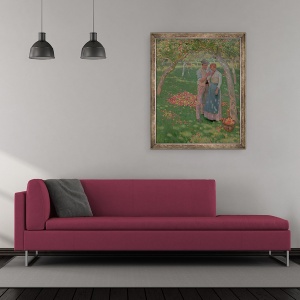 Tablou inramat - Nelly Erichsen - Livada, 50 x 60 cm - Img 2