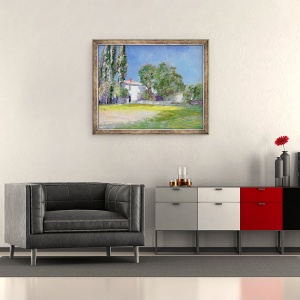 Tablou inramat - Odilon Redon - Peyrlebade, 50 x 60 cm - Img 2