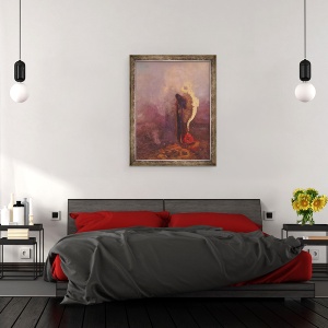 Tablou inramat - Odilon Redon - Visul, 70 x 90 cm - Img 3