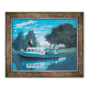 Tablou inramat - Ophelia Redpath - Raul Lunii, 50 x 60 cm